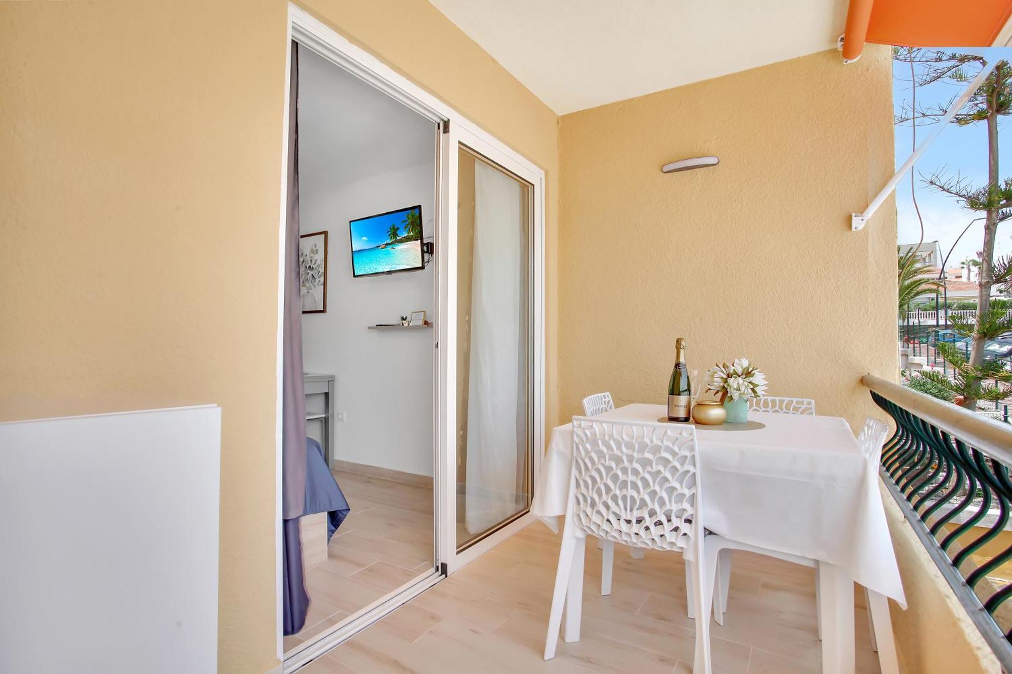 Nice Studio Bart 50 Meters From Playa Las Vistas Arona  Ngoại thất bức ảnh